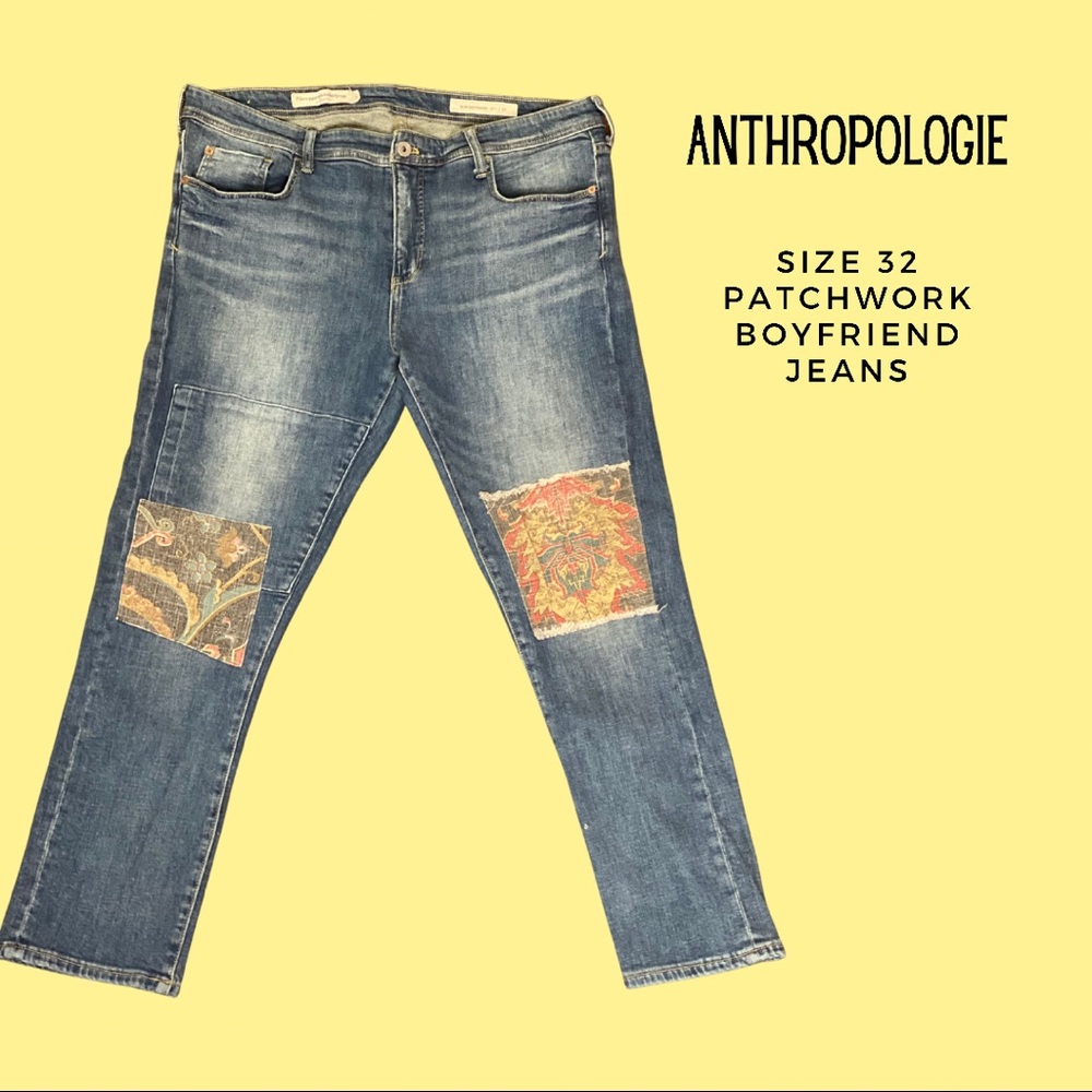 Anthropologie Boyfriend Jeans
